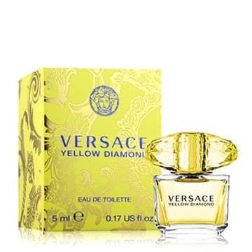 VERSACE 凡賽斯 香愛黃鑽女性淡香水小香 5ml