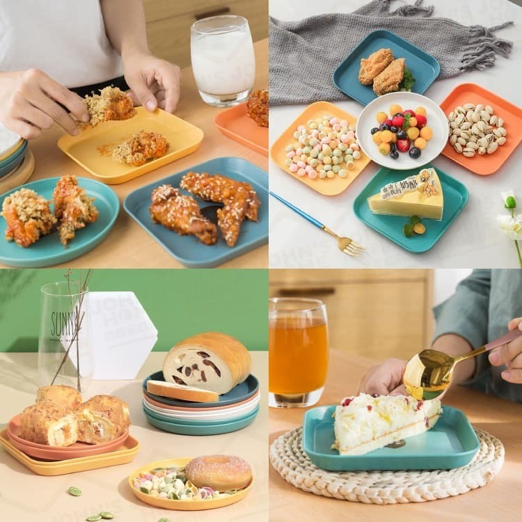馬卡龍零食盤(9件組) 餐具 餐盤 擺飾品盤