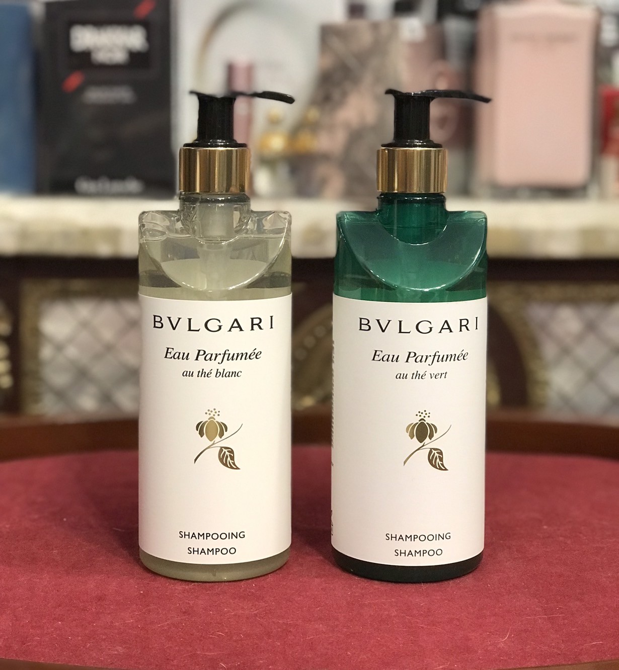 BVLGARI 寶格麗 白茶 綠茶 洗髮禮盒組