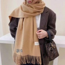韓國秋冬素色流蘇圍巾