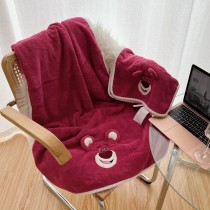 草莓熊 毛巾+浴巾組
